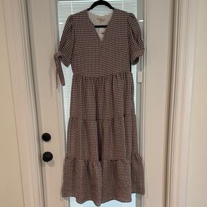 Called to Surf Claire Tie-Sleeve Dress